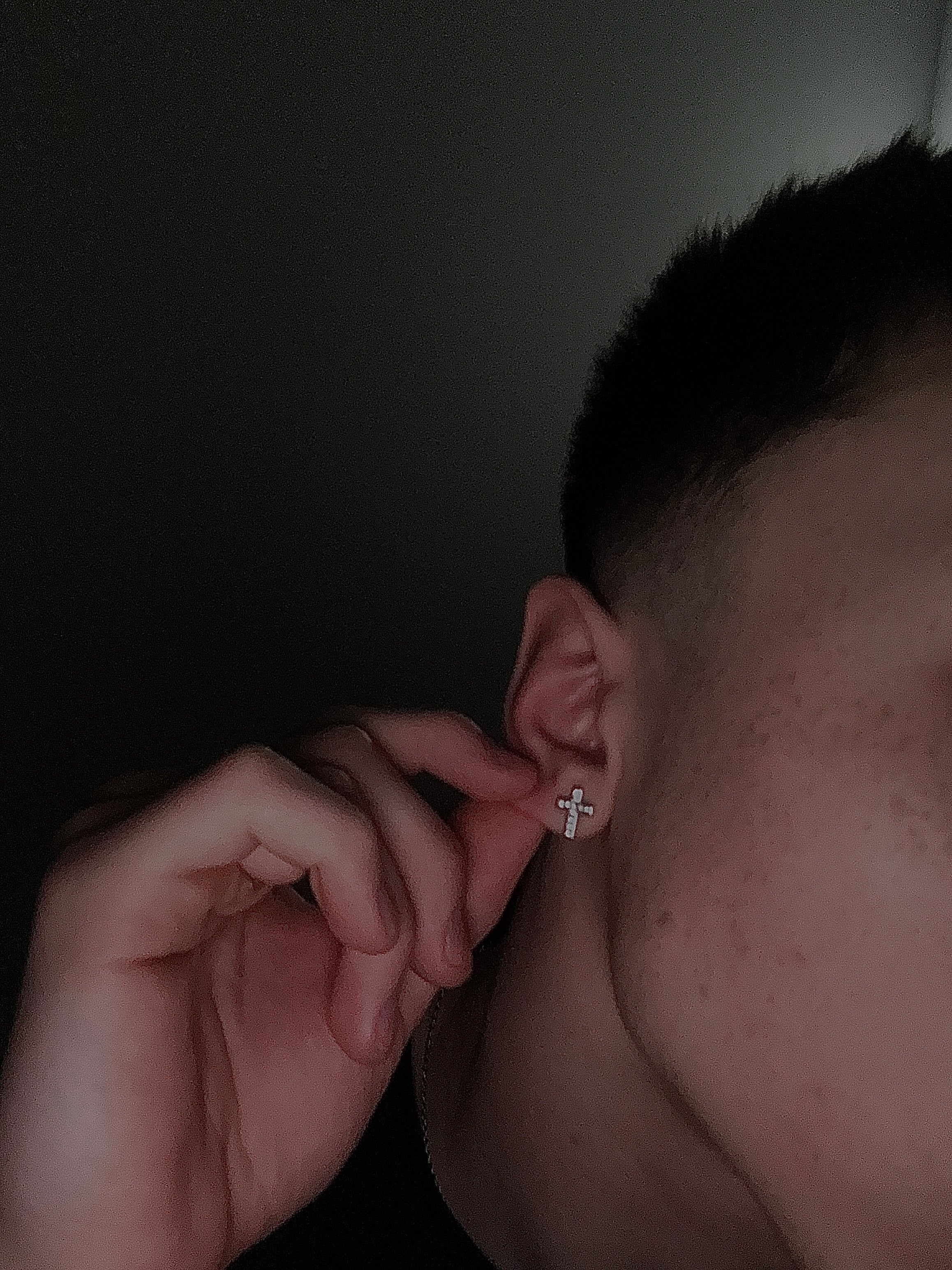 Diamond Cross Earrings™