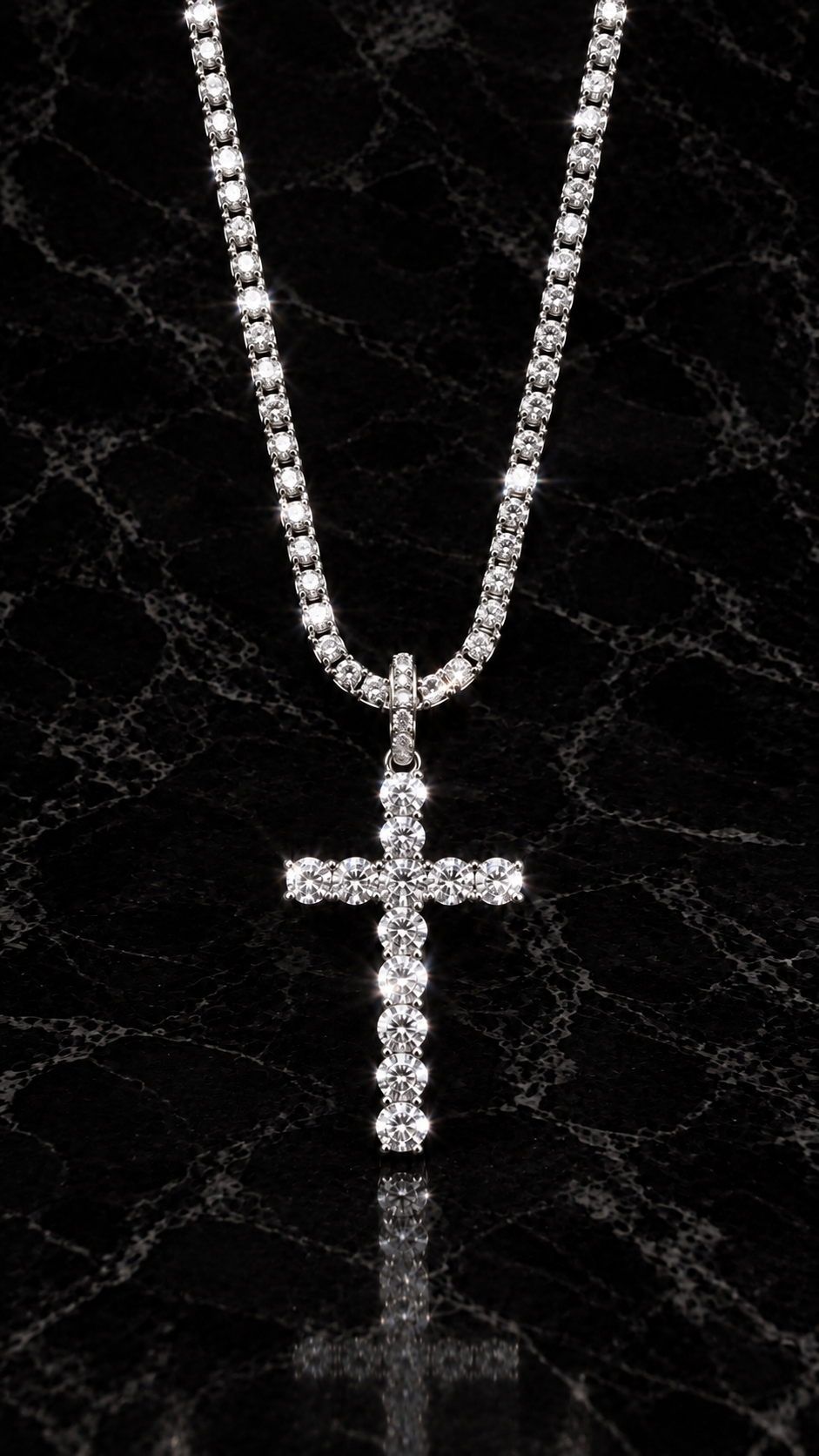 Ice Cross Necklace™