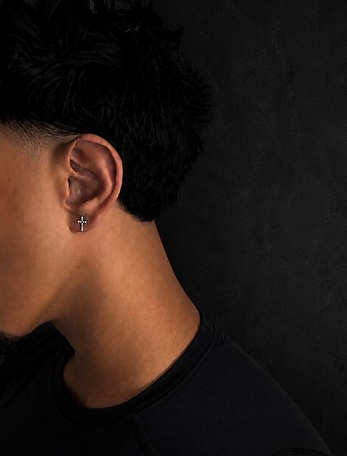 Diamond Cross Earrings™