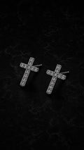 Diamond Cross Earrings™